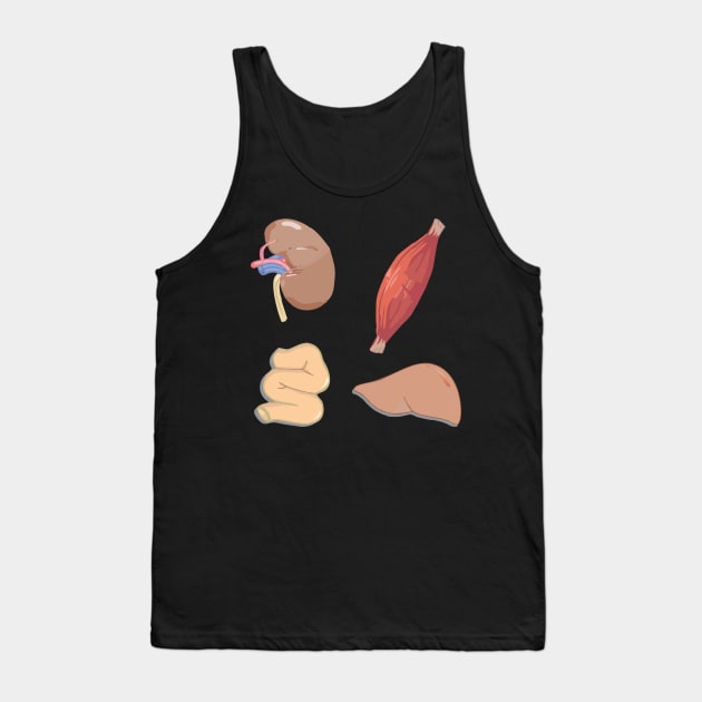 Inner organs Tank Top by RosArt100